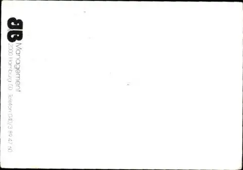 Autogrammkarte Jack Jersey, Autogramm