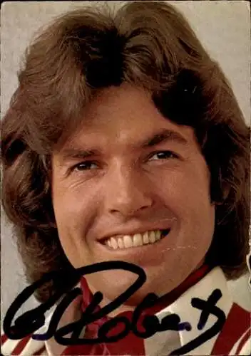 Ak Sänger Chris Roberts, Portrait, Autogramm