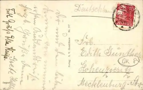 Ak Gjedser Gedser Dänemark, Leuchtturm Gedser