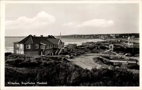 Ak Ängelholm Schweden, Havsbad, Klitterhus