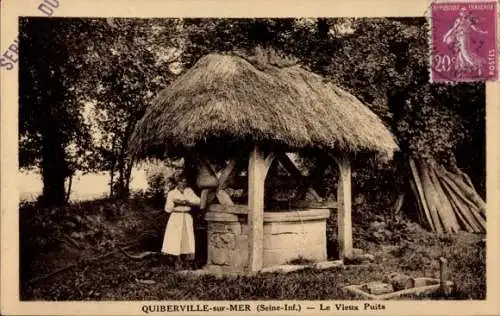 Ak Quiberville Seine-Maritime, Le Vieux Puits
