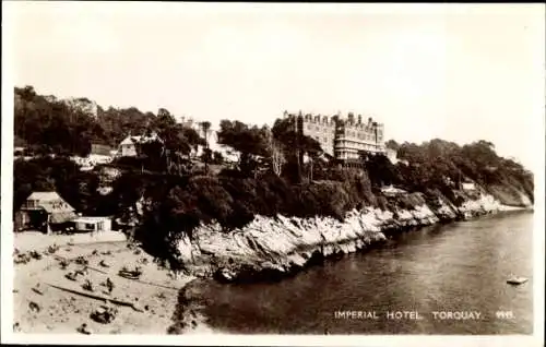 Ak Torquay Devon England, Imperial Hotel