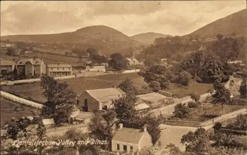 Ak Llanfairfechan Wales, Valley and Dinas