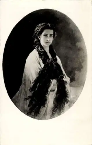 Ak Kaiserin Elisabeth von Österreich-Ungarn, Sisi, Porträt