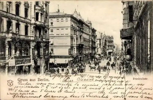 Ak Berlin Mitte, Friedrichstraße