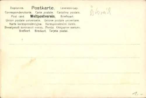 Ak Alt Aussee, Gesamtansicht mit dem Loser