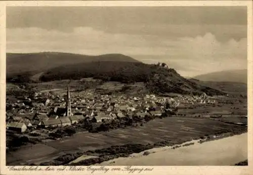 Ak Großheubach am Main Unterfranken, Kloster Engelberg, Fliegeraufnahme