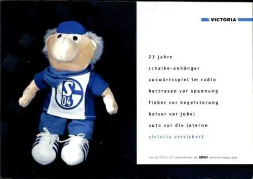 Autogrammkarte Fußballer Fabian Lamotte, FC Schalke 04, Autogramm