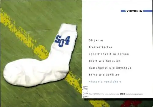 Autogrammkarte Cheftrainer Ralf Rangnick, FC Schalke 04, Autogramm