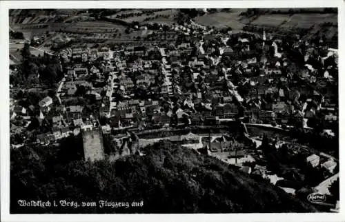 Ak Waldkirch im Breisgau Schwarzwald, Fliegeraufnahme