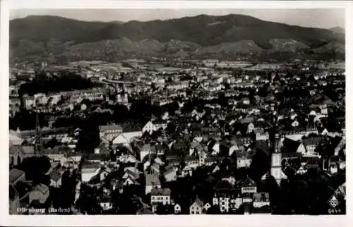 Ak Offenburg in Baden Schwarzwald, Fliegeraufnahme