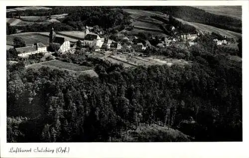 Ak Sulzbürg Mühlhausen in der Oberpfalz, Fliegeraufnahme