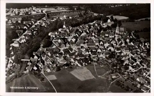 Ak Wendelstein in Mittelfranken, Fliegeraufnahme