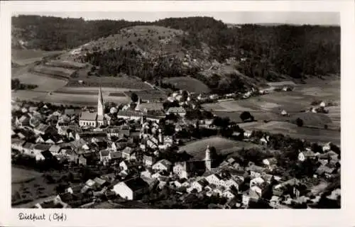 Ak Dietfurt an der Altmühl Oberpfalz, Fliegeraufnahme