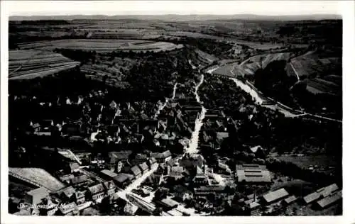 Ak Steinheim an der Murr Württemberg, Fliegeraufnahme