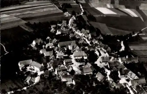 Ak Stubersheim Amstetten in der Schwäbischen Alb, Fliegeraufnahme