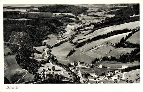Ak Kreuztal in Westfalen, Fliegeraufnahme