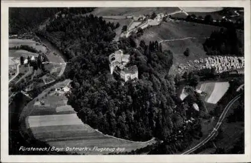 Ak Fürsteneck Eiterfeld in Hessen, Fliegeraufnahme