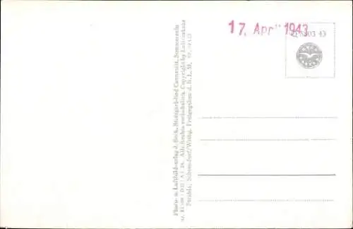 Ak Fürsteneck Eiterfeld in Hessen, Fliegeraufnahme