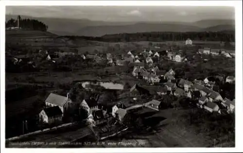 Ak Neuhütten Wüstenrot in Württemberg, Steinknickle, Fliegeraufnahme