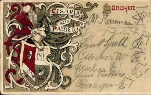 Studentika Litho München, Cisaria sei's Panier