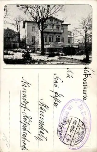 Studentika Ak Freiberg in Sachsen, Corps Montania, Corpshaus, WSC