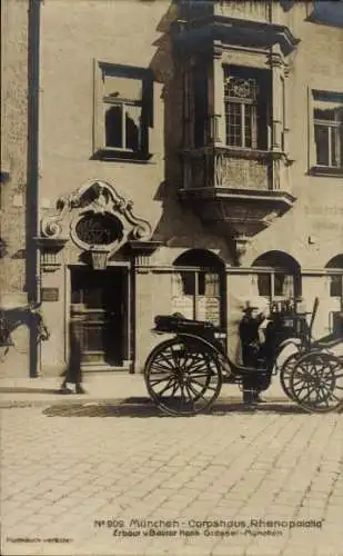Studentika Ak München, Corpshaus Rhenopalatia