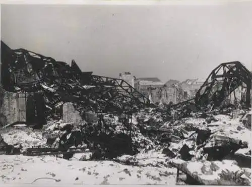 Original Foto Berlin Charlottenburg, Messehallen, um 1946, ca. 13 x 18 cm