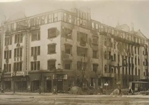 Original Foto Berlin Charlottenburg, Bismarckstraße 10, um 1946, ca. 13 x 18 cm