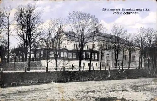 Ak Bischofswerda in Sachsen, Schützenhaus  Max Schröder