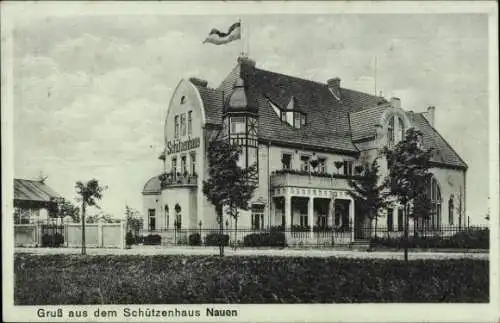 Ak Nauen im Havelland, Schützenhaus, Ökonom Hans Bunger