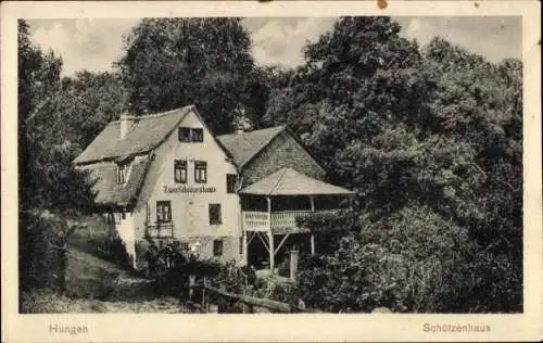 Ak Hungen in Hessen, Zum Schützenhaus