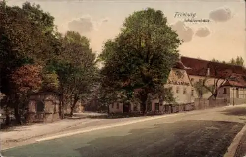 Ak Frohburg in Sachsen, Schützenhaus