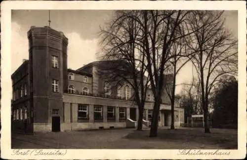 Ak Forst in der Lausitz, Schützenhaus