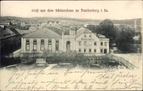 Ak Frankenberg in Sachsen, Schützenhaus