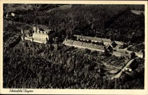 Ak Scheinfeld Mittelfranken, Fliegeraufnahme