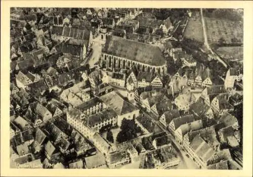 Ak Dinkelsbühl in Mittelfranken, Fliegeraufnahme