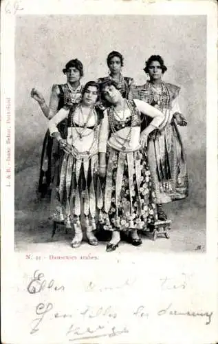 Ak Ägypten, arabische Tänzerinnen