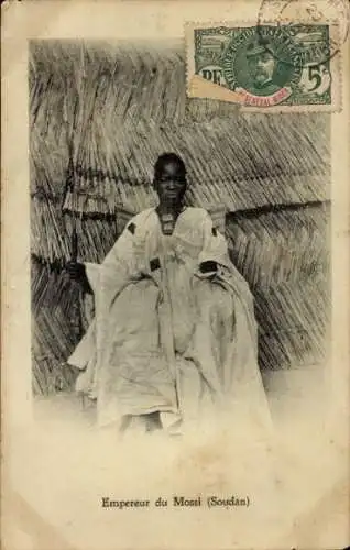 CPA Soudan Francais Mali, Empereur du Mossi
