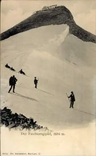 Ak Grindelwald Kanton Bern, Faulhorngipfel