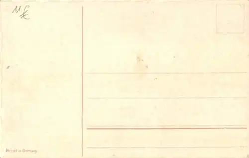 Ak Glückwunsch Neujahr, Kleeblatt, Engel im Auto