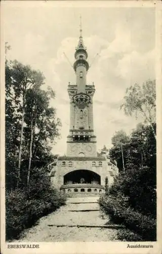 Ak Eberswalde im Kreis Barnim, Kaiser Wilhelm Aussichtsturm