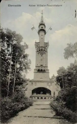 Ak Eberswalde im Kreis Barnim, Kaiser Wilhelm Aussichtsturm