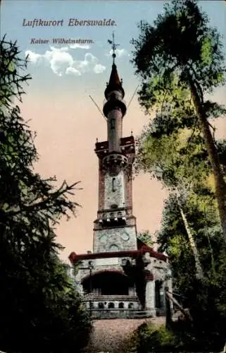 Ak Eberswalde im Kreis Barnim, Kaiser Wilhelms Turm