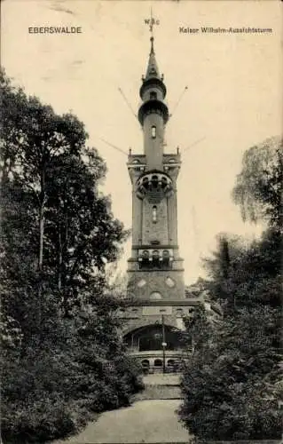 Ak Eberswalde im Kreis Barnim, Kaiser Wilhelm-Aussichtsturm