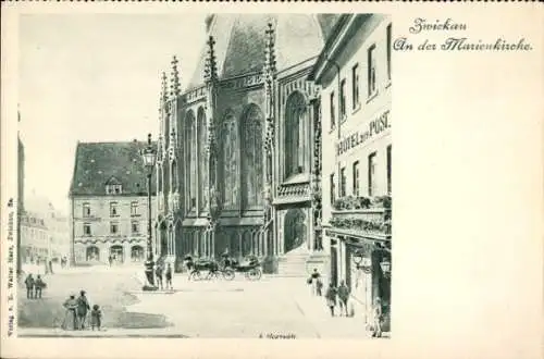 Ak Zwickau in Sachsen, Marienkirche