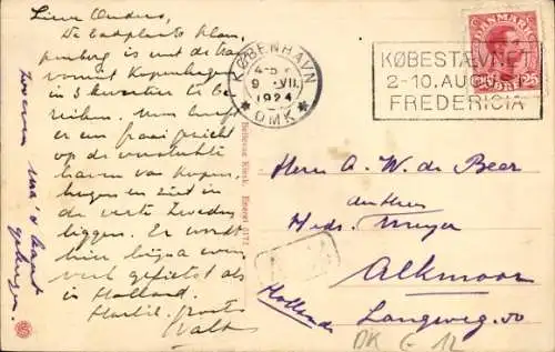 Ak Klampenborg Dänemark, Bellevue Strandhotel