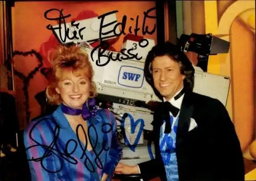 Foto Musikgruppe Steffi und Bert, Autogramm