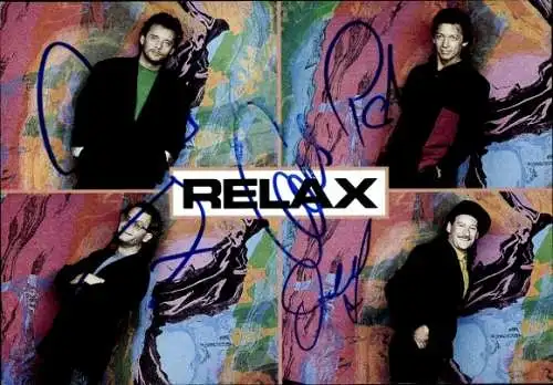 Foto Band Relax, Autogramme