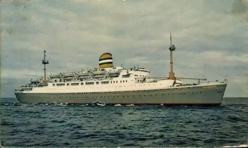 Ak Dampfschiff SS Maasdam, HAL